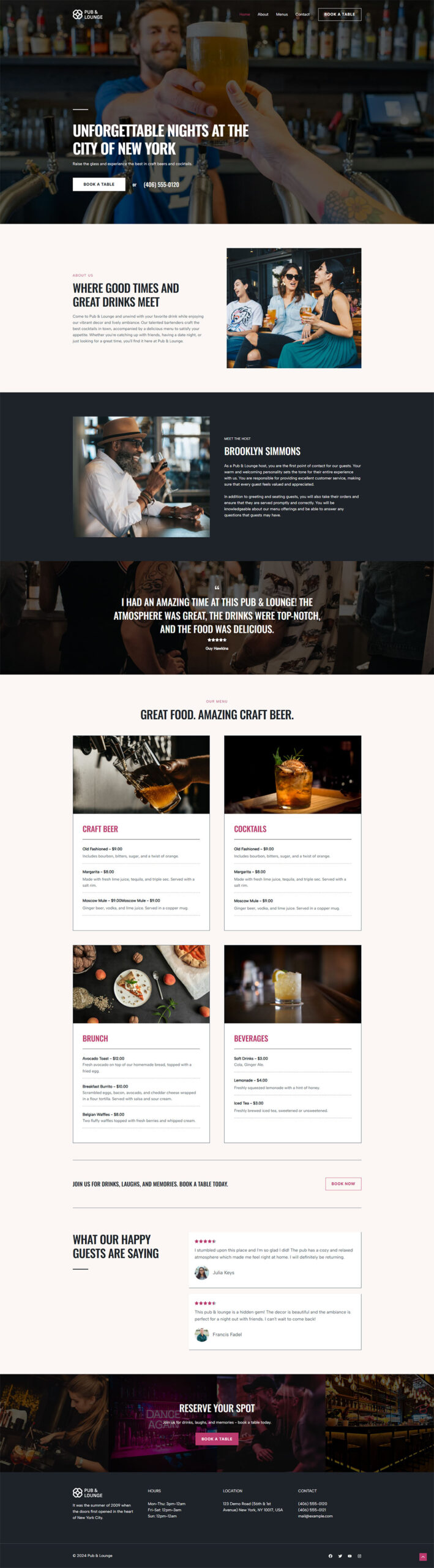 Pub and Lounge Home